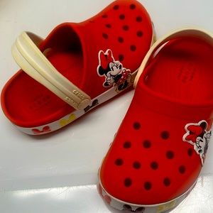 Minnie Mouse Disney Toddler Crocs